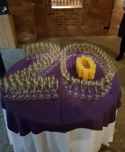 Les boissons de bienvenue du 20e anniversaire de Pi